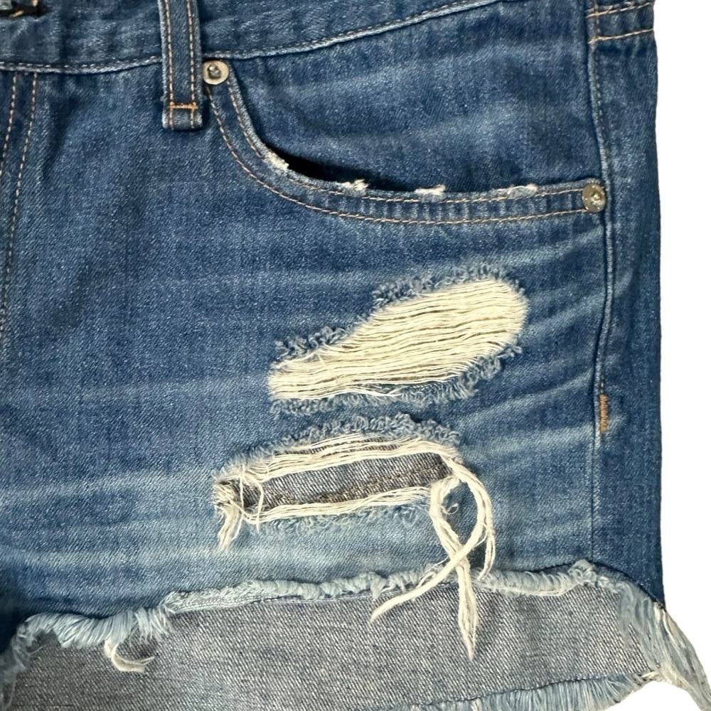 Revolve Rag & Bone The Cut-Off Jean Shorts in Freeport Size 29 Distressed Retro - Picture 8 of 15